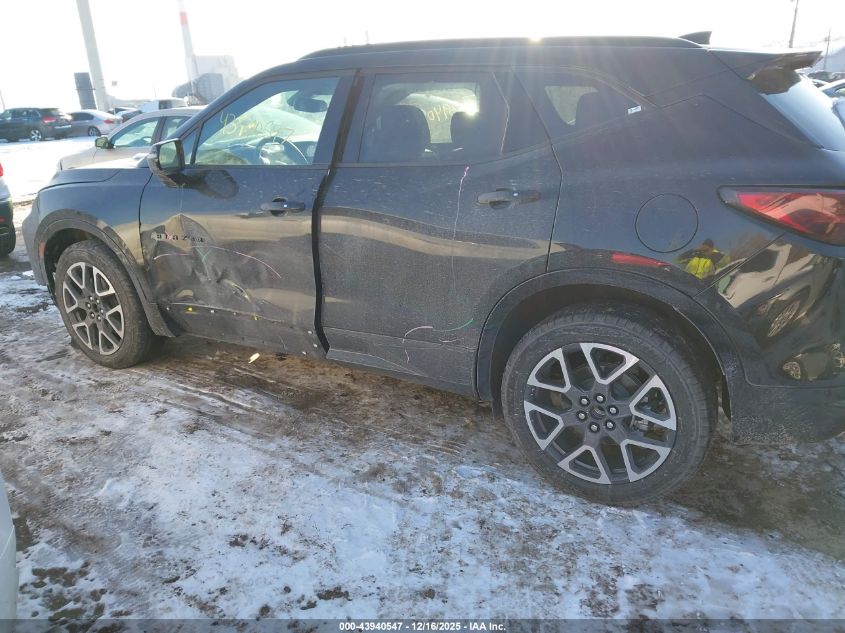 2025 Chevrolet Blazer Fwd Rs VIN: 3GNKBERS8SS235043 Lot: 43940547