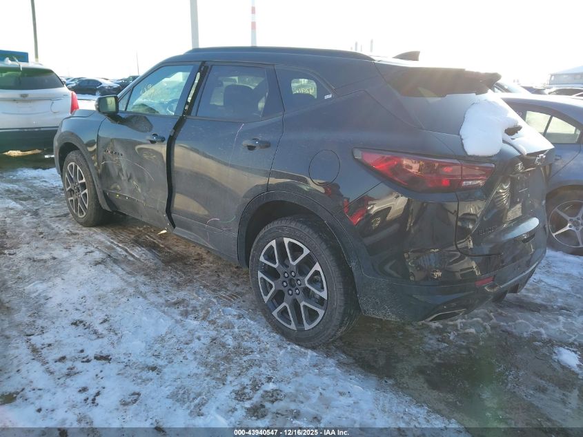 2025 Chevrolet Blazer Fwd Rs VIN: 3GNKBERS8SS235043 Lot: 43940547