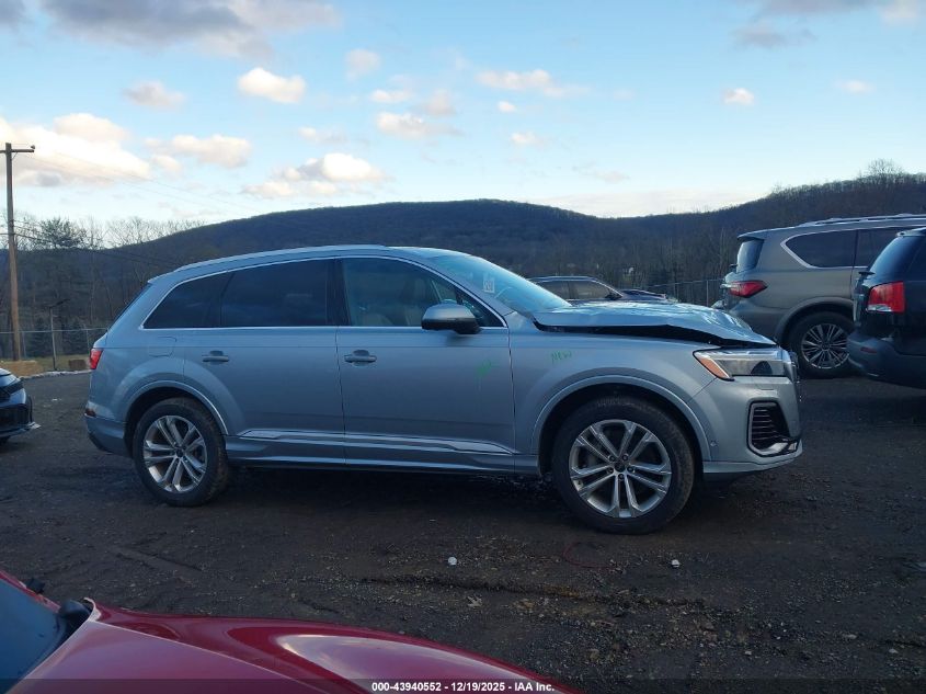 2025 Audi Q7 Premium 45 Tfsi Quattro Tiptronic VIN: WA1ACBF76SD008251 Lot: 43940552