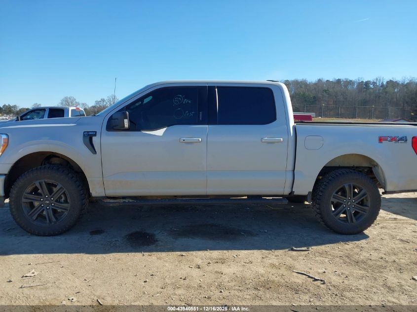 2022 Ford F-150 Xlt VIN: 1FTFW1E80NKE75107 Lot: 43940551