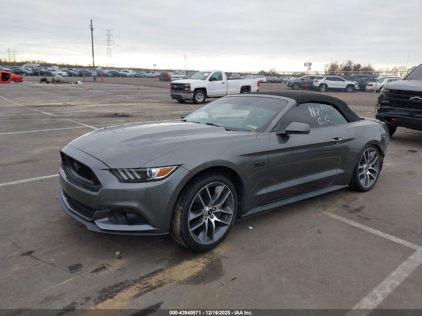 2015 Ford Mustang Gt Premium VIN: 1FATP8FF3F5429637 Lot: 43940571