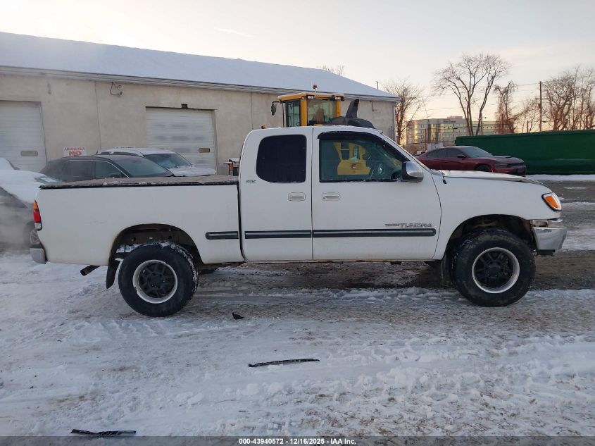 2000 Toyota Tundra Sr5 V8 VIN: 5TBBT4418YS045702 Lot: 43940572