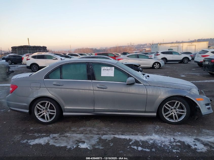 2014 Mercedes-Benz C 300 Sport 4Matic VIN: WDDGF8AB2EG179996 Lot: 43940573