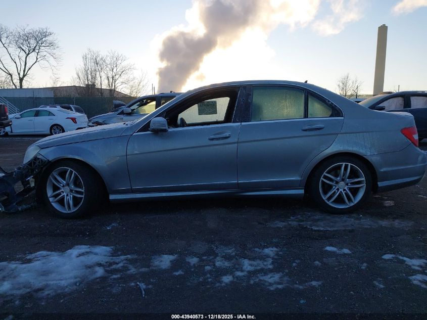 2014 Mercedes-Benz C 300 Sport 4Matic VIN: WDDGF8AB2EG179996 Lot: 43940573
