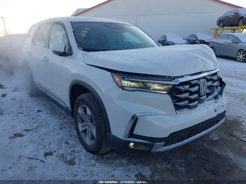 2025 Honda Pilot Ex-L VIN: 5FNYG1H47SB152826 Lot: 43940584