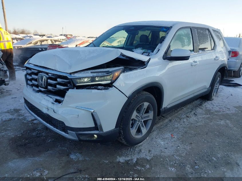 2025 Honda Pilot Ex-L VIN: 5FNYG1H47SB152826 Lot: 43940584
