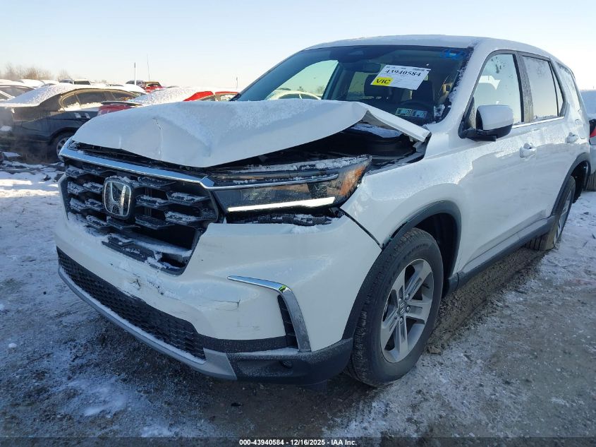 2025 Honda Pilot Ex-L VIN: 5FNYG1H47SB152826 Lot: 43940584