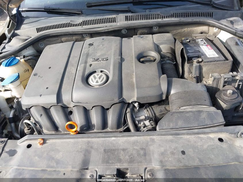 2011 Volkswagen Jetta 2.5L Sel VIN: 3VWLX7AJ6BM394836 Lot: 43940588