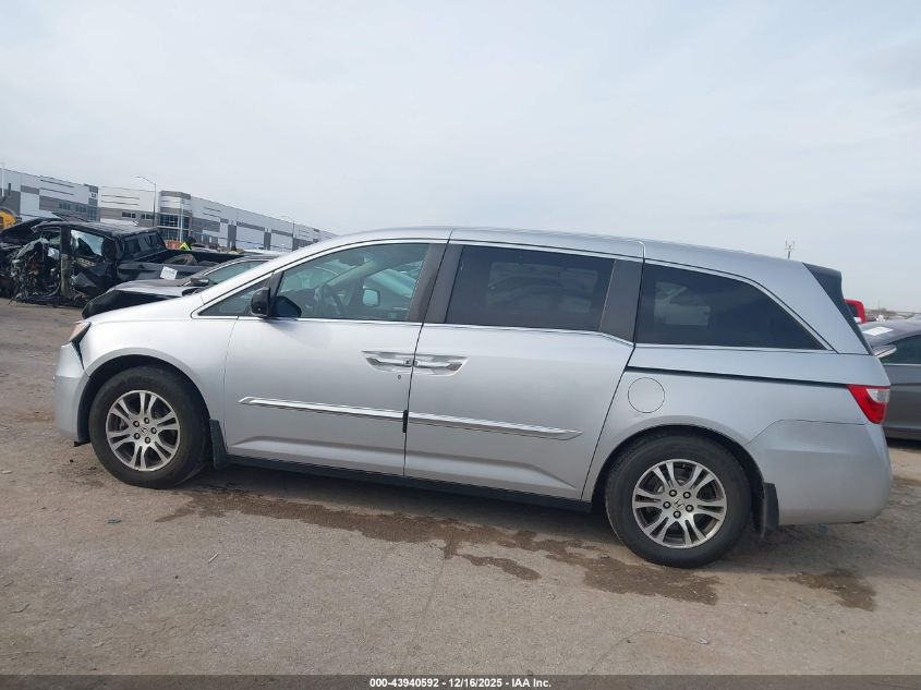 2012 Honda Odyssey Ex-L VIN: 5FNRL5H64CB049552 Lot: 43940592