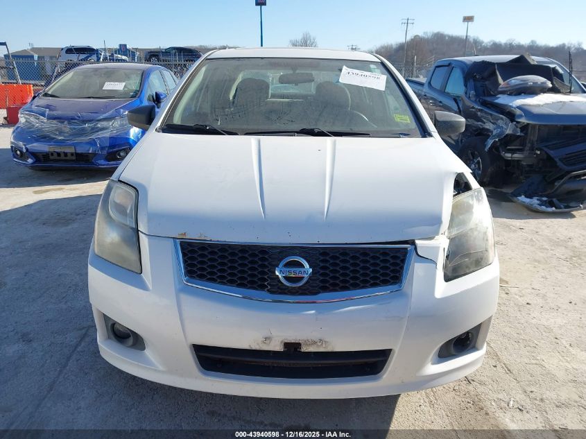 2012 Nissan Sentra 2.0 Sr VIN: 3N1AB6AP6CL705697 Lot: 43940598