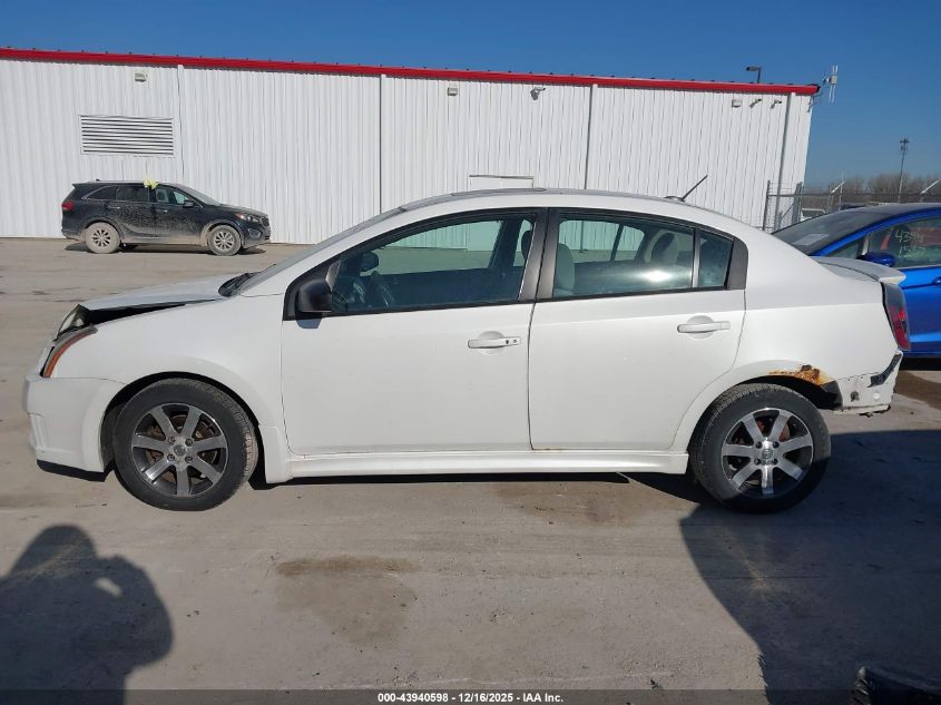 2012 Nissan Sentra 2.0 Sr VIN: 3N1AB6AP6CL705697 Lot: 43940598