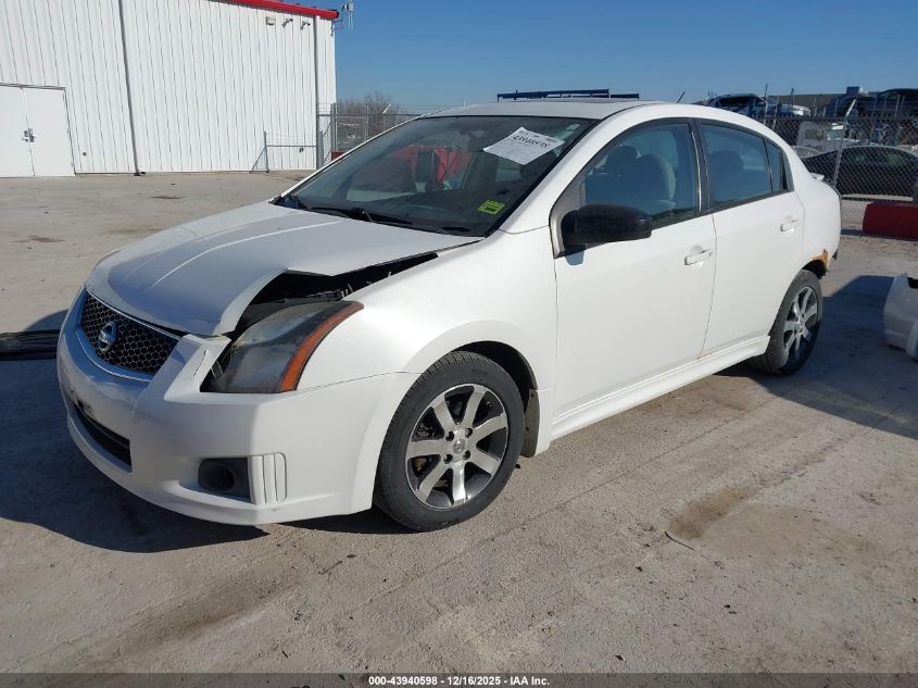 2012 Nissan Sentra 2.0 Sr VIN: 3N1AB6AP6CL705697 Lot: 43940598