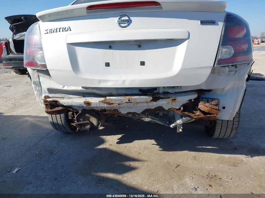 2012 Nissan Sentra 2.0 Sr VIN: 3N1AB6AP6CL705697 Lot: 43940598