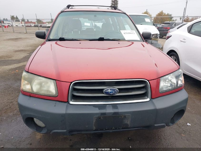 2005 Subaru Forester 2.5X VIN: JF1SG63695H707619 Lot: 43940613