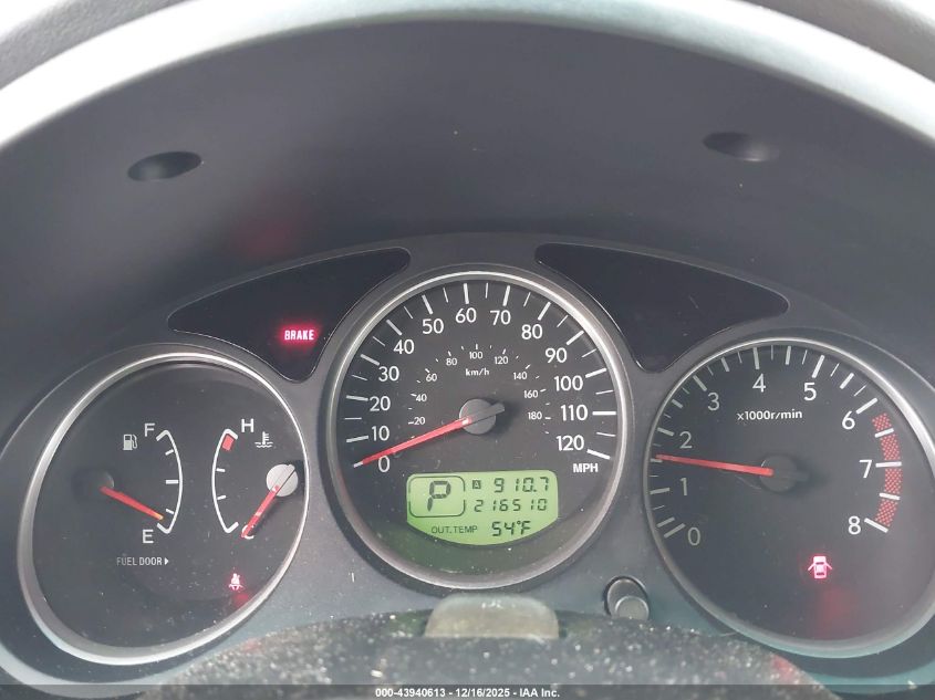 2005 Subaru Forester 2.5X VIN: JF1SG63695H707619 Lot: 43940613