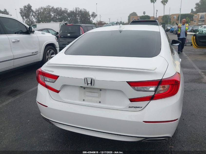 2018 Honda Accord Sport VIN: 1HGCV1F31JA253007 Lot: 43940619