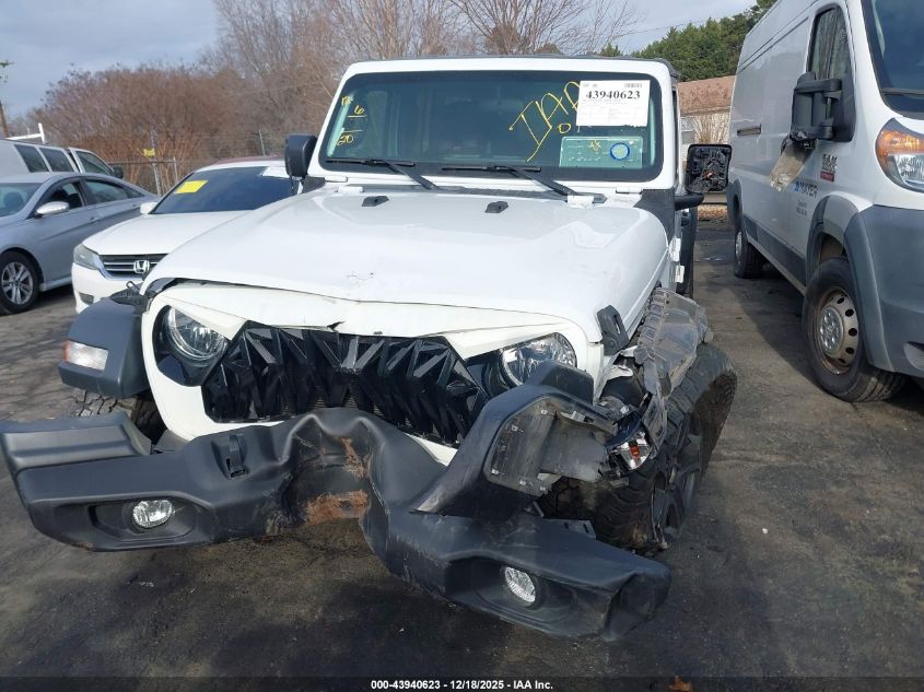 2020 Jeep Wrangler Unlimited Sport S 4X4 VIN: 1C4HJXDN6LW257535 Lot: 43940623