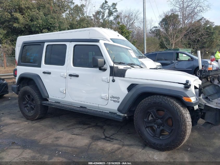 2020 Jeep Wrangler Unlimited Sport S 4X4 VIN: 1C4HJXDN6LW257535 Lot: 43940623