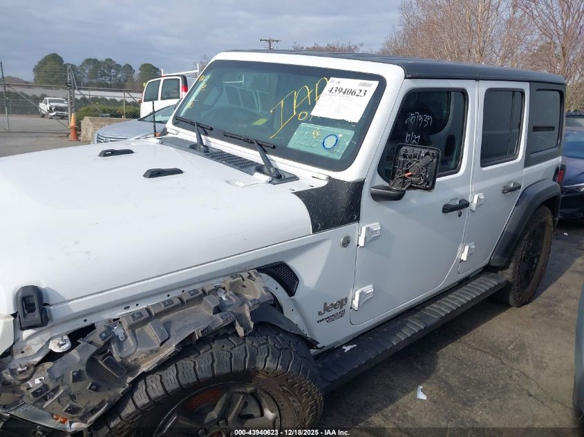 2020 Jeep Wrangler Unlimited Sport S 4X4 VIN: 1C4HJXDN6LW257535 Lot: 43940623