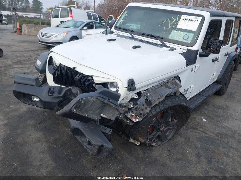 2020 Jeep Wrangler Unlimited Sport S 4X4 VIN: 1C4HJXDN6LW257535 Lot: 43940623