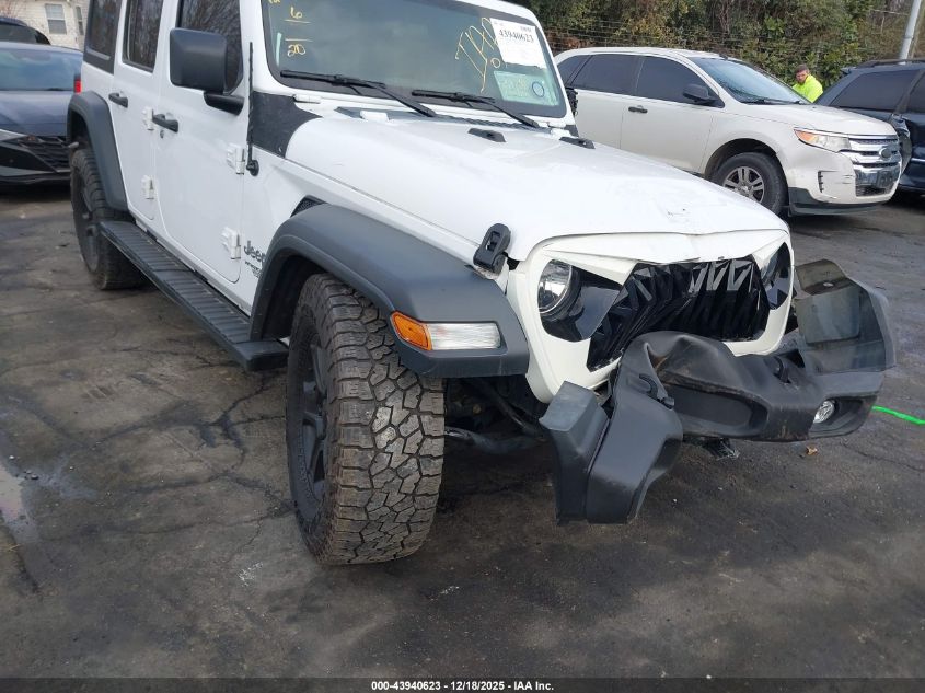 2020 Jeep Wrangler Unlimited Sport S 4X4 VIN: 1C4HJXDN6LW257535 Lot: 43940623