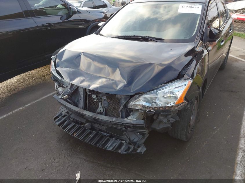 2013 Nissan Sentra Sv VIN: 3N1AB7AP2DL778038 Lot: 43940629