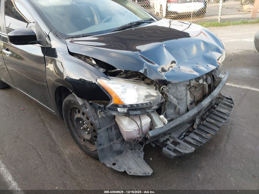 2013 Nissan Sentra Sv VIN: 3N1AB7AP2DL778038 Lot: 43940629