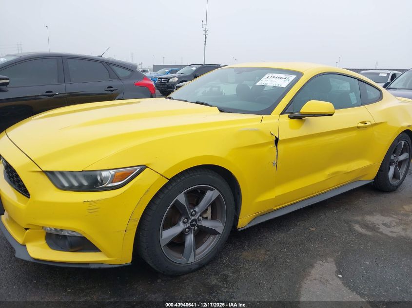 2015 Ford Mustang V6 VIN: 1FA6P8AM3F5383665 Lot: 43940641