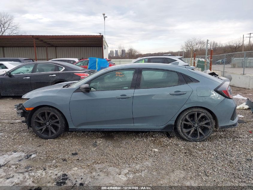 2018 Honda Civic Sport VIN: SHHFK7H42JU213523 Lot: 43940644