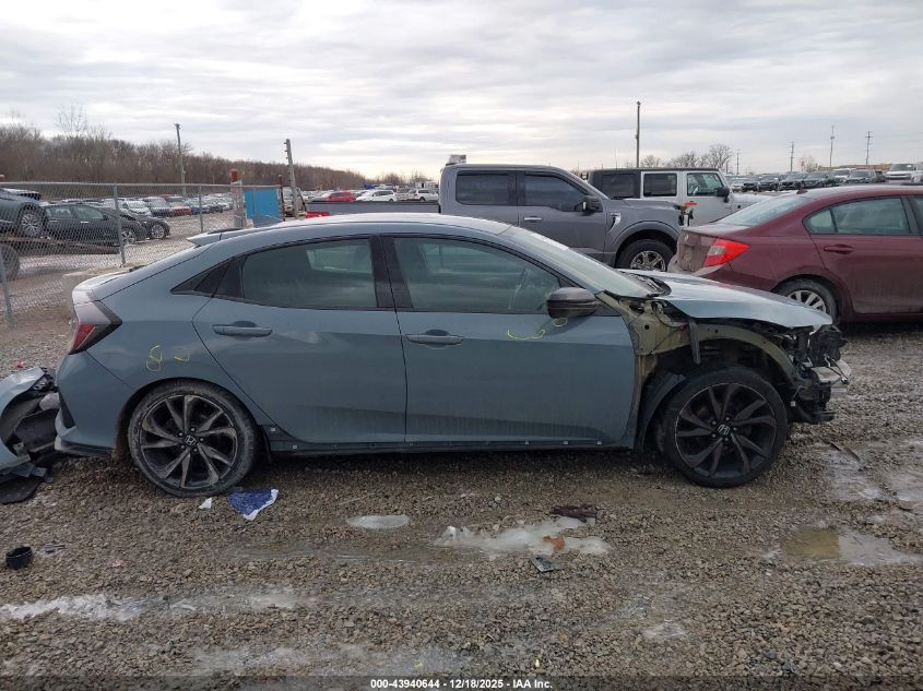 2018 Honda Civic Sport VIN: SHHFK7H42JU213523 Lot: 43940644