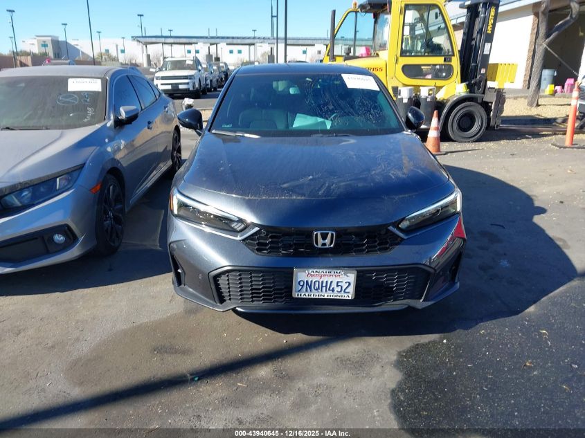 2025 Honda Civic Hybrid Sport/Sport Touring VIN: 2HGFE4F87SH300716 Lot: 43940645