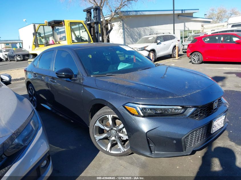 2025 Honda Civic Hybrid Sport/Sport Touring VIN: 2HGFE4F87SH300716 Lot: 43940645