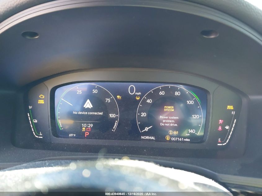 2025 Honda Civic Hybrid Sport/Sport Touring VIN: 2HGFE4F87SH300716 Lot: 43940645