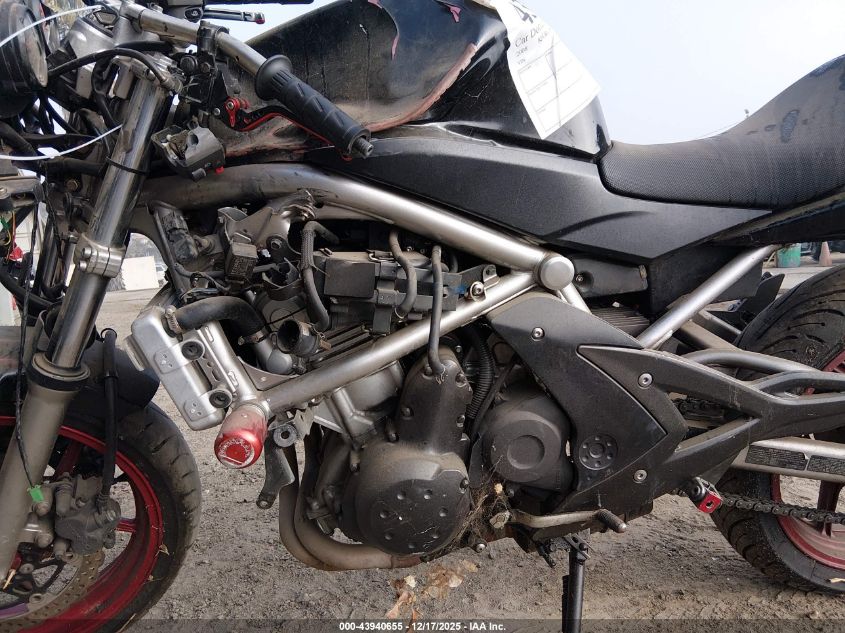 2008 Kawasaki Ex650 A VIN: JKAEXEA168A041237 Lot: 43940655