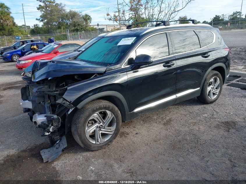 2022 Hyundai Santa Fe Sel VIN: 5NMS24AJ7NH404809 Lot: 43940659