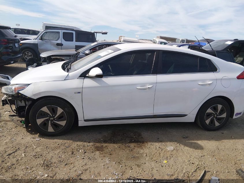 2017 Hyundai Ioniq Hybrid Sel VIN: KMHC75LC2HU040298 Lot: 43940663