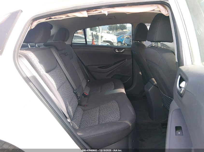 2017 Hyundai Ioniq Hybrid Sel VIN: KMHC75LC2HU040298 Lot: 43940663