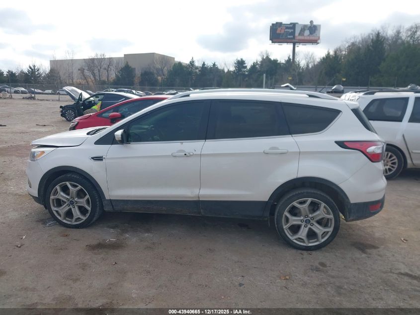 2017 Ford Escape Titanium VIN: 1FMCU0JD6HUD40725 Lot: 43940665