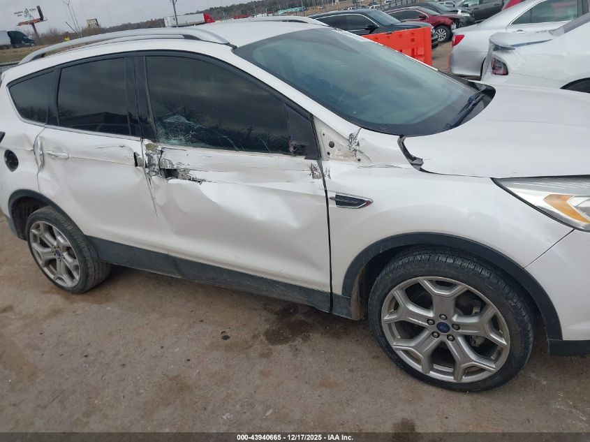 2017 Ford Escape Titanium VIN: 1FMCU0JD6HUD40725 Lot: 43940665