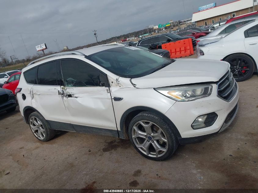 2017 Ford Escape Titanium VIN: 1FMCU0JD6HUD40725 Lot: 43940665