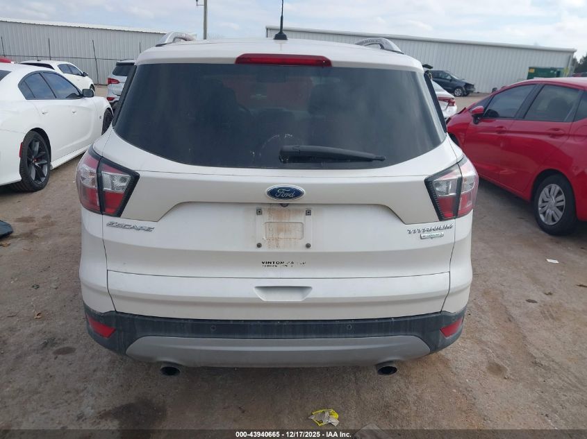 2017 Ford Escape Titanium VIN: 1FMCU0JD6HUD40725 Lot: 43940665