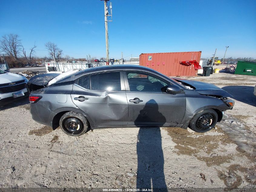2025 Nissan Sentra Sv VIN: 3N1AB8CV6SY246115 Lot: 43940670