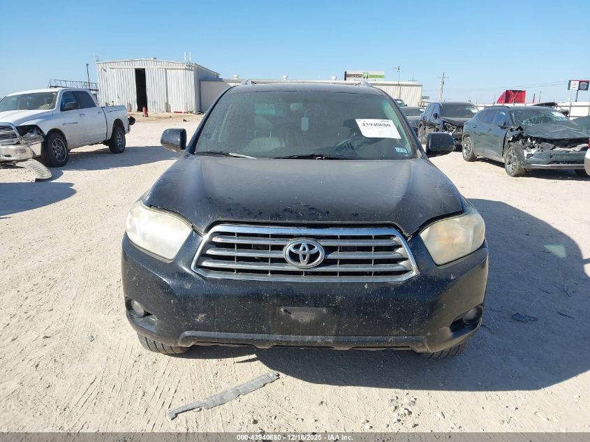 2008 Toyota Highlander Limited VIN: JTEDS42A082009558 Lot: 43940680