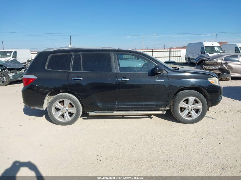 2008 Toyota Highlander Limited VIN: JTEDS42A082009558 Lot: 43940680
