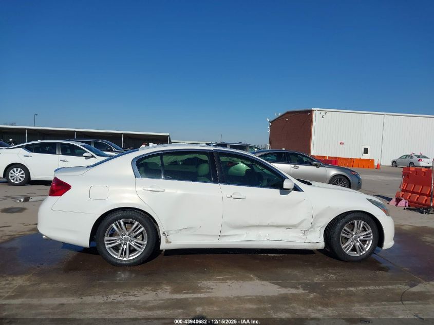 2012 Infiniti G37 Journey VIN: JN1CV6APXCM931098 Lot: 43940682