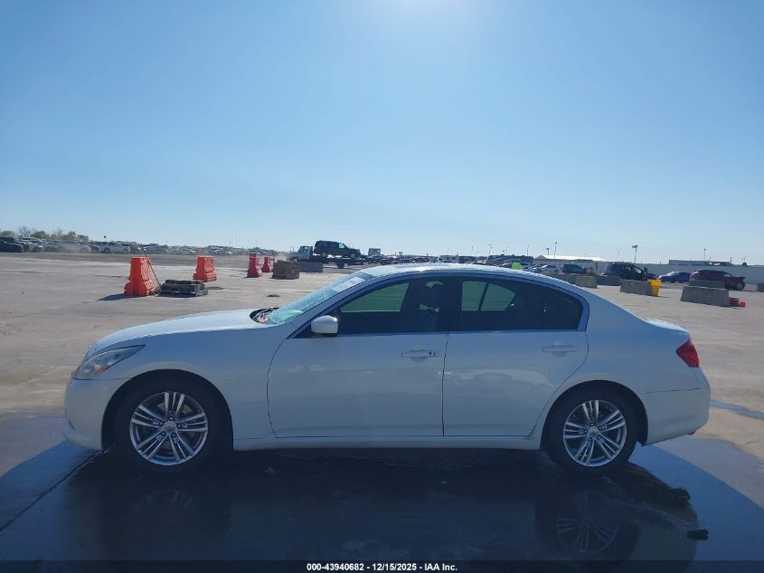 2012 Infiniti G37 Journey VIN: JN1CV6APXCM931098 Lot: 43940682