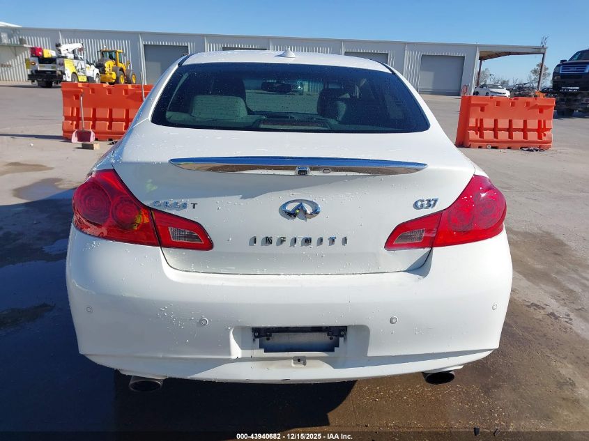 2012 Infiniti G37 Journey VIN: JN1CV6APXCM931098 Lot: 43940682