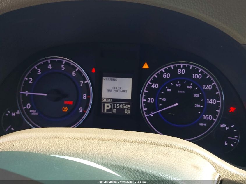 2012 Infiniti G37 Journey VIN: JN1CV6APXCM931098 Lot: 43940682