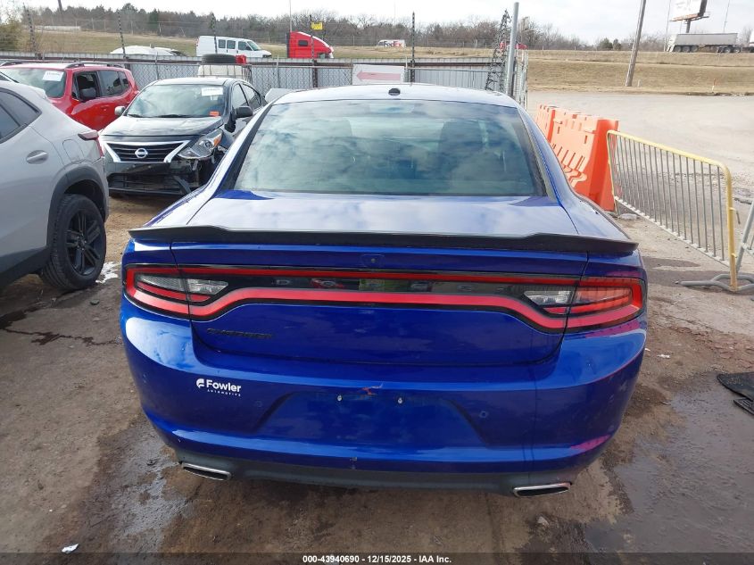2021 Dodge Charger Sxt Rwd VIN: 2C3CDXBG4MH656874 Lot: 43940690