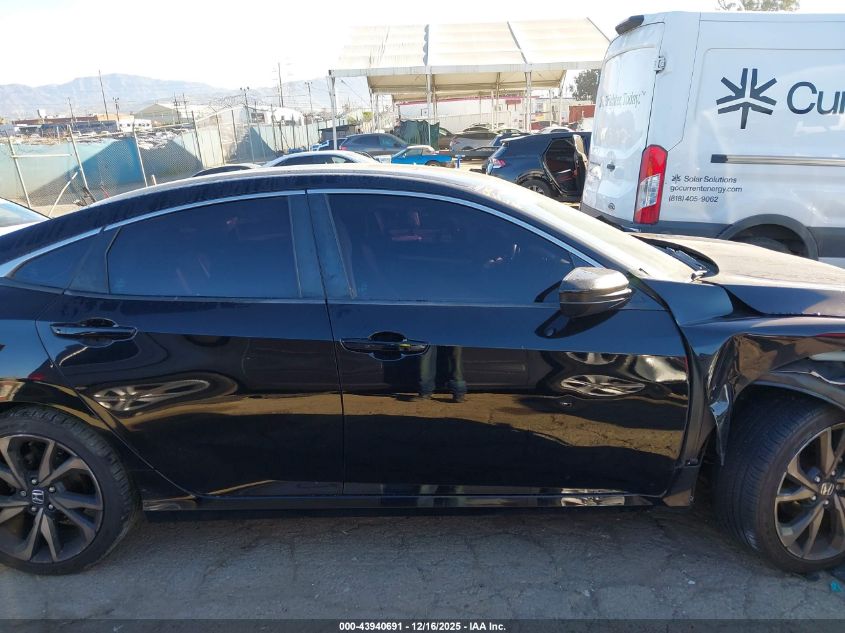 2019 Honda Civic Sport VIN: 2HGFC2F8XKH548064 Lot: 43940691